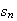 $s_{n}$