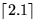 $\lceil 2.1 \rceil$